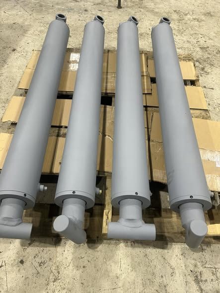 Rebuilt hydraulic cylinders staged at PH